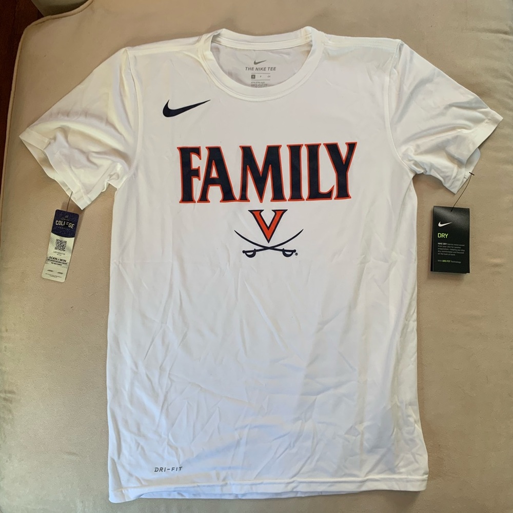 UVA Basketball Nike Family tee